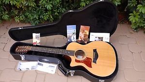 2009 Taylor 354-CE 12-String Grand Auditorium Left-Handed Acoustic-Electric