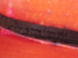 violon  giuseppe rossi