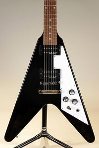 GIBSON Flying V 2017 T Ebony E-Guitar