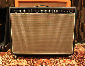Vintage 1960s 1970s Kelly Selmer 50w Tremolo 2x12 Combo Valve Amplifier Goodmans