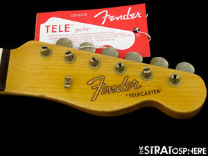 Fender Custom Shop Postmodern Relic Telecaster NECK & TUNERS Tele Rosewood BigC