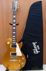 GIBSON Les Paul Studio 50's Tribute Satin Gold Electric Guitar From JAPAN