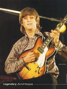 NEW RARE Epiphone Casino Guitar Inspired By John Lennon 1965 - Limited Edition
