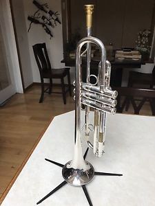 Austin Winds 460LT Silver Plated Professional Bb Trumpet