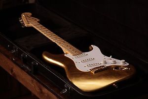 24k Gold Leaf Custom American Stratocaster