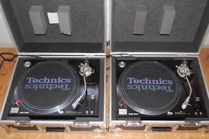 2x Technics 1210 M5G's W/ Roadready cases ++ Needles ++ EXCELLENT L@@@@K!!!