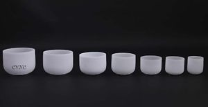 Singing Bowl Set Crystal Tibetan Healing Meditation Yoga Handmade Buddhist Bell