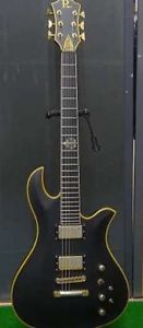 Used! B.C.Rich CJ Pierce Signatur Pro X Eagle Guitar Black