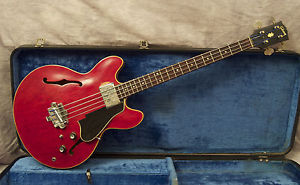 1966 GIBSON EB2C - CHERRY RED