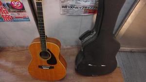 YAMAHA FG-580 Green Label Acoustic Guitar Vintage Limited from japan