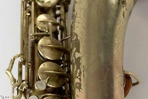 1941 Conn 10M Tenor Saxophone ORIGINAL LACQUER, ROLLED TONE HOLES