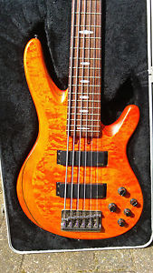 Yamaha TRB1006 6 String Bass Guitar with Hard Case. Excellent Condition.
