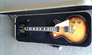 Gibson Les Paul Less Plus 2015 Fireburst Hard case Brand New LPLP15FINH1 G-Force