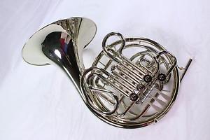 Holton Model H379 Nickel Silver Double French Horn MINT QuinnTheEskimo