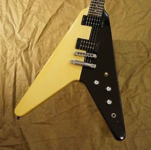 Free Shipping Used Gibson Scorpions Flying V 1985 Electric Guitar