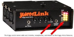 JuicedLink Riggy Assist Low-Noise Preamp