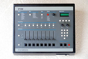 Emu SP1200 Vintage Sampling Drum Machine Reissue SP-1200 12 MINTY E-MU +20 disks