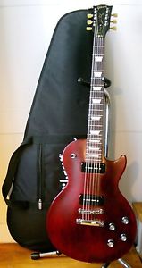GIBSON LES PAUL 50'S TRIBUTE Electric Guitar w/ P90s AUTO TUNERS & GIG-BAG, RED