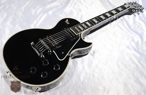 Gibson Custom Shop 2013 Les Paul Custom Ebony Chrome Hardware Electric Guitar