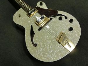 Italia Guitar Torino 15th Anniversary(White Pearloid) FROM JAPAN/512