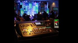 Behringer X32 digital mixer with case.