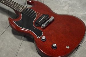 Gibson SG Junior Left Handed Cherry Electric Guitar Free Shipping