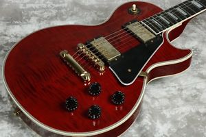 Gibson Custom Shop Les Paul Custom Figured Wine Red -2014 Electric Guitar