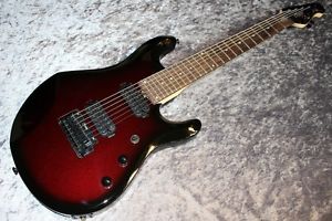 Sterling by MUSIC MAN JP70 Pearl Red Burst/Rosewood guitar From JAPAN/456