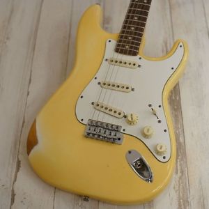 Fender Vintage Stratocaster made in 1973 Olympic  Electric Guitar Free shipping