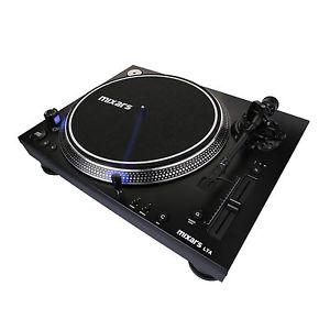 (2) Mixars STA S-Arm High Torque Direct Drive Turntables w ATA Turntable Cases