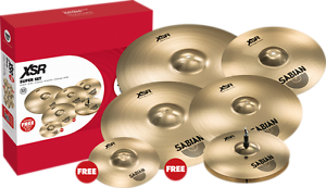 SABIAN XSR SUPER SET w/10" & 18" - Cymbal XSR5007SB