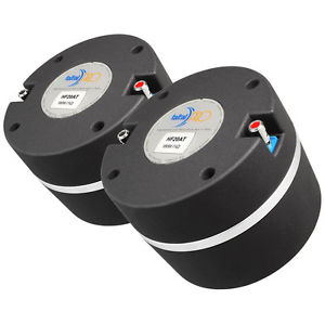 Pair FAITAL PRO HF20AT 2" Exit Neodymium Titanium Compression Horn Driver 16Ohm