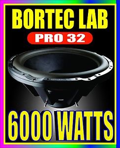 BL PRO 32 PROFESSIONAL 32" 6000W 6inch VC SUBWOOFER LINE ARRAY DRIVER
