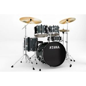 Tama Rhythm Mate Studio Kit 20"BD 10"TT 12"TT 14"FT 14"SD inkl Hardware & Becken