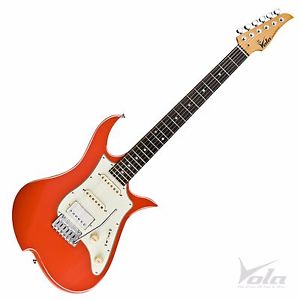 Vola Origin 22 RF Fiesta Red Electric guitar Hand made in Japan