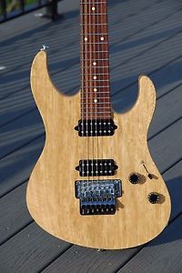 2012 Suhr Modern 7 String Natural Korina Limited Edition w/ OHSC