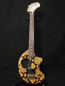 FERNANDES ZO-3 Diamond Python Electric Guitar with Build-in Amp FREE SHIPPING!