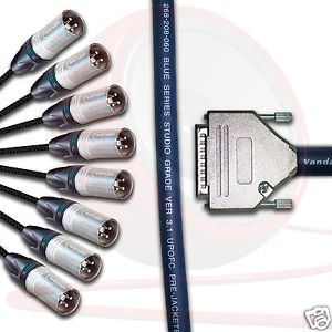 25 Pin D Sub zu stecker XLR Kabel Serielles db-25 Van Damme Vieladriges Schlange