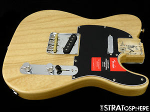 2017 Fender American Professional Telecaster LOADED BODY Tele Natural Ash