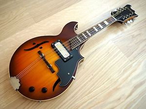 1971 Harmony H35 Batwing Vintage Mandolin w/ DeArmond Gold Foil, USA Made