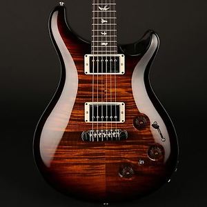 PRS P22 / Custom 22 Piezo 10 Top in Black Gold with Pattern Regular Neck #236685