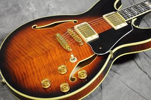 Ibanez JSM100 JOHN SCOFIELD Vintage Sunburst Electric Guitar Free shipping