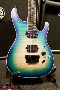 Ibanez SIX6FDFM BSB Blue Space Burst Iron Label Electric Guitar NEW