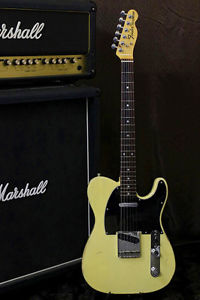 Fender Japan 1990s made TELECASTER Off White Blond ASH/US pickup  Made in Japan
