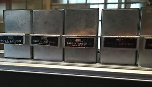 Vintage Altec 9470 A Line / Mic Pre's - 6-channels w/PSU Rack Mounted EXC