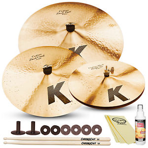 Zildjian K Custom Artist Cymbal Pack with ChromaCast Accessories