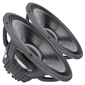 Pair Faital Pro 18XL1600 4ohm Neodymium 18" Mega SPL Subwoofer 3200W Speaker