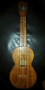 Authentic Antique Jonah Kumalae Soprano Ukulele Honolulu Hawaii