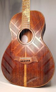 Blueberry New Handmade Parlor Acoustic Guitar "Wolverine"