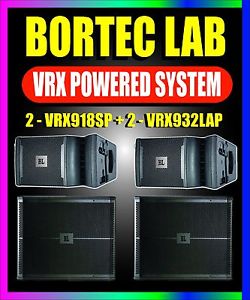 4x BL VRX932LAP 12quot 1750 Watt